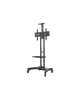 Neomounts NM-M1700BLACK TV trolley - 32-75" - max 50 kg - manual h 104,2-154,2 cm - VESA 200x200-600x400 - incl. cam/hardware sh