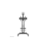 Neomounts NM-M1700BLACK TV trolley - 32-75" - max 50 kg - manual h 104,2-154,2 cm - VESA 200x200-600x400 - incl. cam/hardware sh