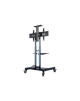Neomounts NM-M1700BLACK TV trolley - 32-75" - max 50 kg - manual h 104,2-154,2 cm - VESA 200x200-600x400 - incl. cam/hardware sh