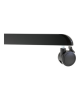 Neomounts NS-M1250BLACK TV trolley - 37-70" - max 70 kg - VESA 200x200-600x400 - 90° rotatable - incl. hardware shelf - black
