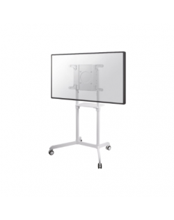 Neomounts NS-M1250WHITE TV trolley - 37-70" - max 70 kg - VESA 200x200-600x400 - 90° rotatable - incl. hardware shelf - white