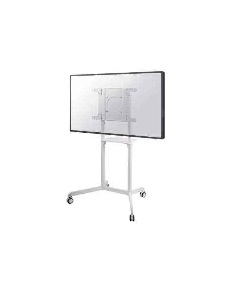 Neomounts NS-M1250WHITE TV trolley - 37-70" - max 70 kg - VESA 200x200-600x400 - 90° rotatable - incl. hardware shelf - white