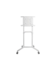 Neomounts NS-M1250WHITE TV trolley - 37-70" - max 70 kg - VESA 200x200-600x400 - 90° rotatable - incl. hardware shelf - white
