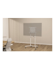 Neomounts NS-M1250WHITE TV trolley - 37-70" - max 70 kg - VESA 200x200-600x400 - 90° rotatable - incl. hardware shelf - white