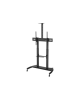 Neomounts PLASMA-M1950E TV trolley - 60-100" - max 100 kg - manual h 134-166 cm - VESA 200x200-1000x600 - incl. cam/hardware she