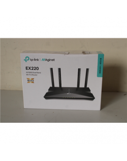 SALE OUT. | TP-LINK AX1800 Dual Band Wi-Fi 6 Router | EX220 | 802.11ax | 10/100/1000 Mbit/s | Ethernet LAN (RJ-45) ports 4 | Mes
