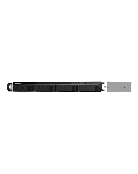 QNAP 1U Short depth rackmount 2.5GbE NAS | TS-464eU-8G | Intel Celeron | N5095 | 8 GB