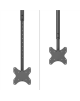 Neomounts CL35-340BL12 Monitor/TV mount Ceiling | Adjustable Height, Rotate, Tilt, Swivel | 23-42 " | Maximum weight (capacity) 