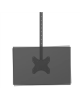 Neomounts CL35-340BL12 Monitor/TV mount Ceiling | Adjustable Height, Rotate, Tilt, Swivel | 23-42 " | Maximum weight (capacity) 