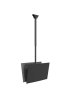 Neomounts CL35-340BL22 Dual Monitor/TV Mount Ceiling | Adjustable Height, Rotate, Tilt, Swivel | 23-42 " | Maximum weight (capac
