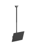 Neomounts CL35-440BL16L Monitor/TV Mount Ceiling | Adjustable Height, Rotate, Tilt, Swivel | 37-70 " | Maximum weight (capacity)