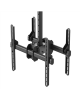 Neomounts NM-C440DBLACK Dual monitor/TV mount ceiling | Adjustable Height, Rotate, Tilt, Swivel | 32-60 " | Maximum weight (capa