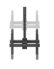 Neomounts NM-C440DBLACK Dual monitor/TV mount ceiling | Adjustable Height, Rotate, Tilt, Swivel | 32-60 " | Maximum weight (capa