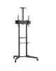 Neomounts Floor stand | FL50-550BL1 TV trolley | Adjustable Height, Tilt | 37-70 " | Maximum weight (capacity) 50 kg | Black