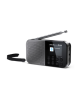 Sharp DR-P520(GY) OSAKA Pocket/Handheld Portable Digital Radio, Grey | Sharp