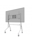 Neomounts Floor stand | FL50-575WH1 TV trolley | Adjustable Height | 65-110 " | Maximum weight (capacity) 125 kg | White
