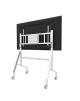 Neomounts Floor stand | FL50-575WH1 TV trolley | Adjustable Height | 65-110 " | Maximum weight (capacity) 125 kg | White