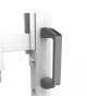 Neomounts Floor stand | FL50-575WH1 TV trolley | Adjustable Height | 65-110 " | Maximum weight (capacity) 125 kg | White