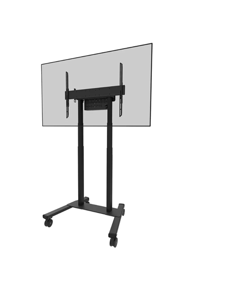 Neomounts Floor stand | FL55-875BL1 TV trolley | Adjustable Height | 55-100 " | Maximum weight (capacity) 110 kg | Black