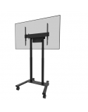 Neomounts Floor stand | FL55-875BL1 TV trolley | Adjustable Height | 55-100 " | Maximum weight (capacity) 110 kg | Black