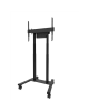 Neomounts Floor stand | FL55-875BL1 TV trolley | Adjustable Height | 55-100 " | Maximum weight (capacity) 110 kg | Black