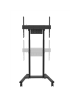 Neomounts Floor stand | FL55-875BL1 TV trolley | Adjustable Height | 55-100 " | Maximum weight (capacity) 110 kg | Black