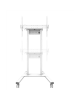 Neomounts Floor stand | FL55-875WH1 TV trolley | Adjustable Height | 55-100 " | Maximum weight (capacity) 110 kg | White