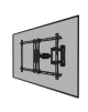 Neomounts Wall mount | WL40S-850BL16 TV mount wall | Full motion, Tilt, Swivel | 40-70 " | Maximum weight (capacity) 45 kg | Bla