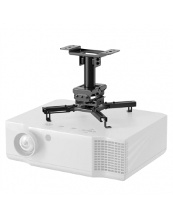 Neomounts Ceiling mount | CL25-530BL1 Beamer ceiling mount | Rotate, Tilt, Swivel | Maximum weight (capacity) 45 kg | Black
