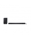 Sharp | 5.1.2 Dolby Atmos/DTS:X Soundbar with Wireless Subwoofer | HT-SBW55121(BK) | 650 W | Bluetooth | Black | Wireless connection