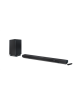 Sharp | 5.1.2 Dolby Atmos/DTS:X Soundbar with Wireless Subwoofer | HT-SBW55121(BK) | 650 W | Bluetooth | Black | Wireless connec