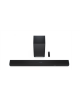 Sharp | 5.1.2 Dolby Atmos/DTS:X Soundbar with Wireless Subwoofer | HT-SBW55121(BK) | 650 W | Bluetooth | Black | Wireless connec