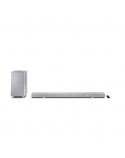 Sharp | 5.1.2 Dolby Atmos/DTS:X Soundbar with Wireless Subwoofer | HT-SBW55121(SL) | 650 W | Bluetooth | Silver | Wireless connection