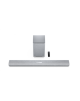 Sharp | 5.1.2 Dolby Atmos/DTS:X Soundbar with Wireless Subwoofer | HT-SBW55121(SL) | 650 W | Bluetooth | Silver | Wireless conne