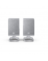 Sharp | 2.0.2 Wireless Rear Surround Speakers | HT-SPR52021(SL) | 200 W | Silver | Wireless connection