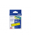 Brother | TZe-651 Laminated Tape | Black On Yellow | TZe | 8 m | 2.4 cm