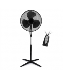 Tristar | Fan | VE-5899 | Stand Fan | Black | Diameter 40 cm | Number of speeds 3 | Oscillation | 45 W | Remote control