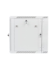 Lanberg Rack cabinet 19" double-section wall-mount 12U/600x600 (flat pack), grey | Lanberg