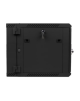 Lanberg Rack cabinet 19" double-section wall-mount 9U/600x600 (flat pack), black | Lanberg