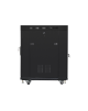 Lanberg Rack cabinet 19" free-standing 15U/600x800 (flat pack) with glass door lCD V2, black | Lanberg