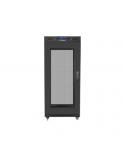 Lanberg Rack cabinet 19" free-standing 15U/800x1000 (flat pack) with mesh door lCD V2, black | Lanberg