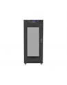 Lanberg Rack cabinet 19" free-standing 15U/800x1000 (flat pack) with mesh door lCD V2, black | Lanberg
