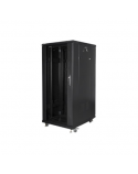 Lanberg Rack cabinet 19" free-standing 27U/600x800 (flat pack), black | Lanberg