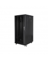 Lanberg Rack cabinet 19" free-standing 27U/600x800 (flat pack), black | Lanberg