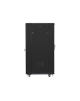 Lanberg Rack cabinet 19" free-standing 27U/600x800 (flat pack), black | Lanberg