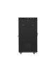 Lanberg Rack cabinet 19" free-standing 27U/600x800 (flat pack) with mesh door ICD V2, black | Lanberg