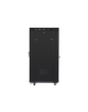 Lanberg Rack cabinet 19" free-standing 27U/600x800 (flat pack) with mesh door ICD V2, black | Lanberg