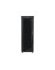 Lanberg Rack cabinet 19" free-standing 37U/600x800 (flat pack) with glass door lCD V2, black | Lanberg