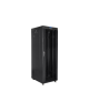 Lanberg Rack cabinet 19" free-standing 37U/600x800 (flat pack) with glass door lCD V2, black | Lanberg