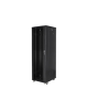 Lanberg Rack cabinet 19" free-standing 42U/600x1000 (flat pack) with mesh door lCD V2, black | Lanberg